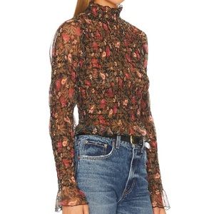 Free People mesh top